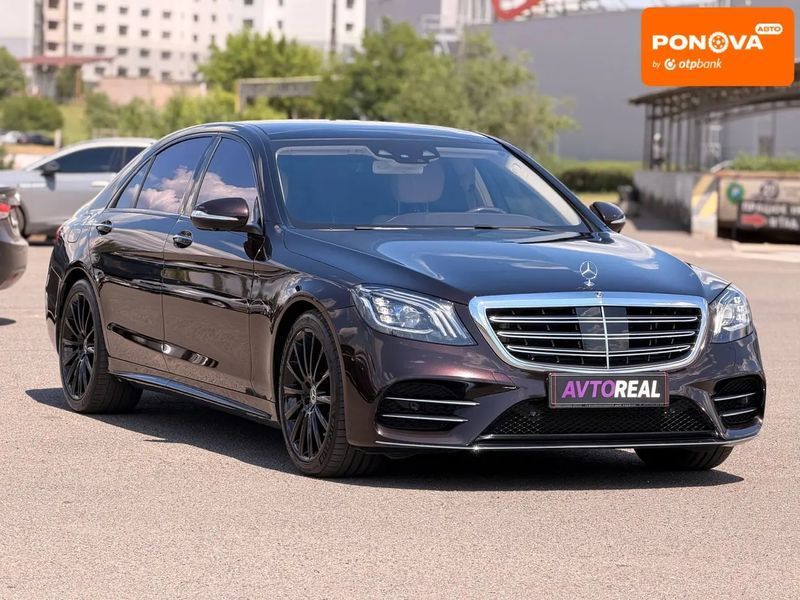 Mercedes-Benz S-Class, 2019 р., Бензин, 132 тис. км, Седан, Чорний, Кривий Ріг AT-10425915 фото