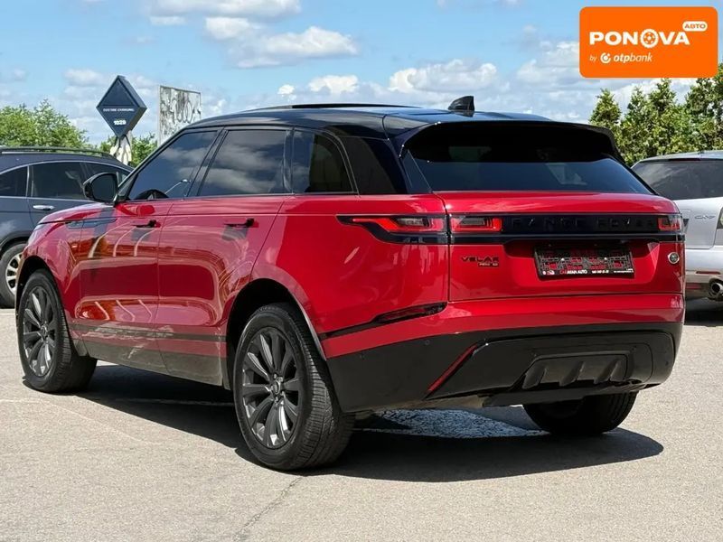Land Rover Range Rover Velar, 2018 г., Бензин, 99 тыс. км, Внедорожник / Кроссовер, Красный, Днепр (Днепропетровск) AT-10419342 фото