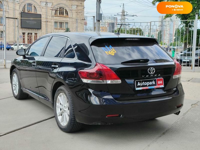 Toyota Venza, 2010, Газ пропан-бутан / Бензин, 2.7 л., 186 тис. км, Позашляховик / Кросовер, Чорний, Харків 49652 фото