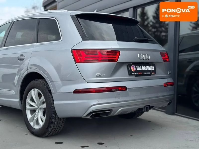Audi Q7, 2017 р., Бензин, 149 тис. км, Позашляховик / Кросовер, Сірий, Рівне AT-10401493 фото