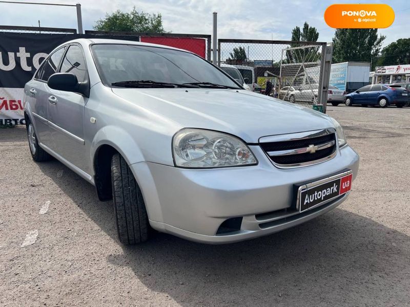 Chevrolet Lacetti, 2008, Газ пропан-бутан / Бензин, 1.6 л., 195 тис. км, Седан, Сірий, Запоріжжя 98884 фото