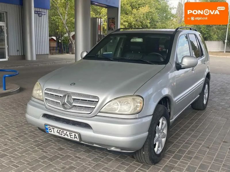 Mercedes-Benz M-Class, 2000 р., Газ пропан-бутан / Бензин, 405 тис. км, Позашляховик / Кросовер, Сірий, Миколаїв AT-10403824 фото
