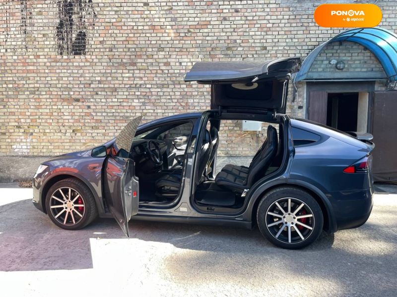 Tesla Model X, 2016, Електро, 170 тис. км, Позашляховик / Кросовер, Сірий, Київ Cars-Pr-58139 фото