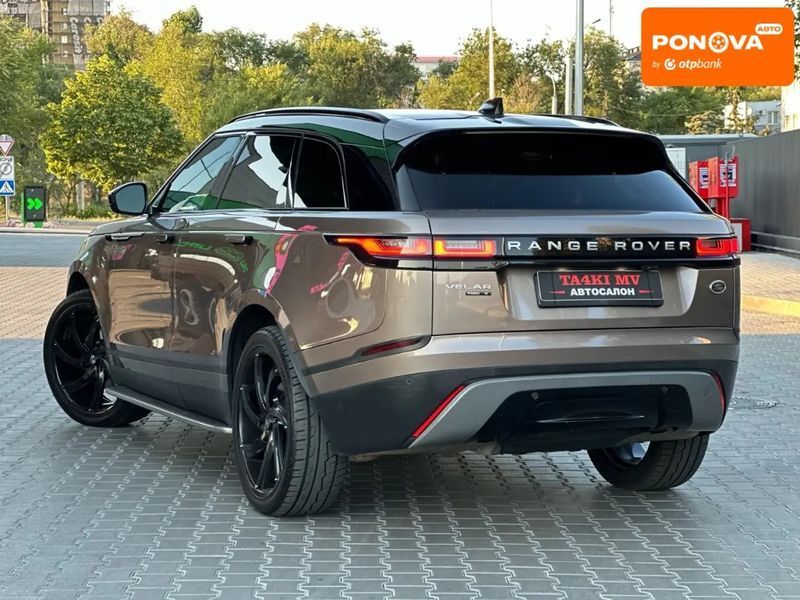 Land Rover Range Rover Velar, 2017 р., Бензин, 108 тис. км, Позашляховик / Кросовер, Коричневий, Дніпро (Дніпропетровськ) AT-10424240 фото
