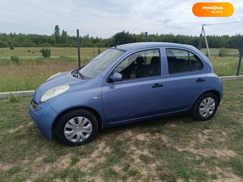 Nissan Micra, 2003, Бензин, 1.2 л., 278 тыс. км, Хетчбек, Синий, Киев Cars-Pr-59466 фото