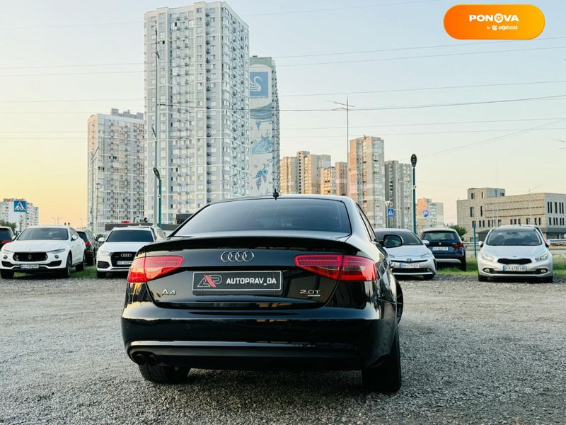 Audi A4, 2013, Бензин, 1.98 л., 121 тис. км, Седан, Чорний, Київ 110190 фото