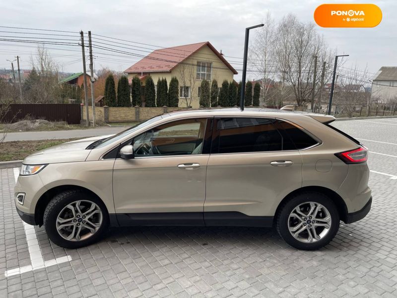 Ford Edge, 2017, Бензин, 2 л., 130 тыс. км, Внедорожник / Кроссовер, Бежевый, Винница Cars-Pr-66584 фото