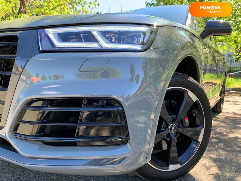 Audi SQ5, 2018, Бензин, 3 л., 94 тис. км, Позашляховик / Кросовер, Сірий, Київ 103104 фото