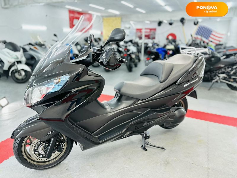 Suzuki Skywave 400, 2014, Бензин, 400 см³, 16 тис. км, Макси-скутер, Чорный, Одесса moto-199503 фото