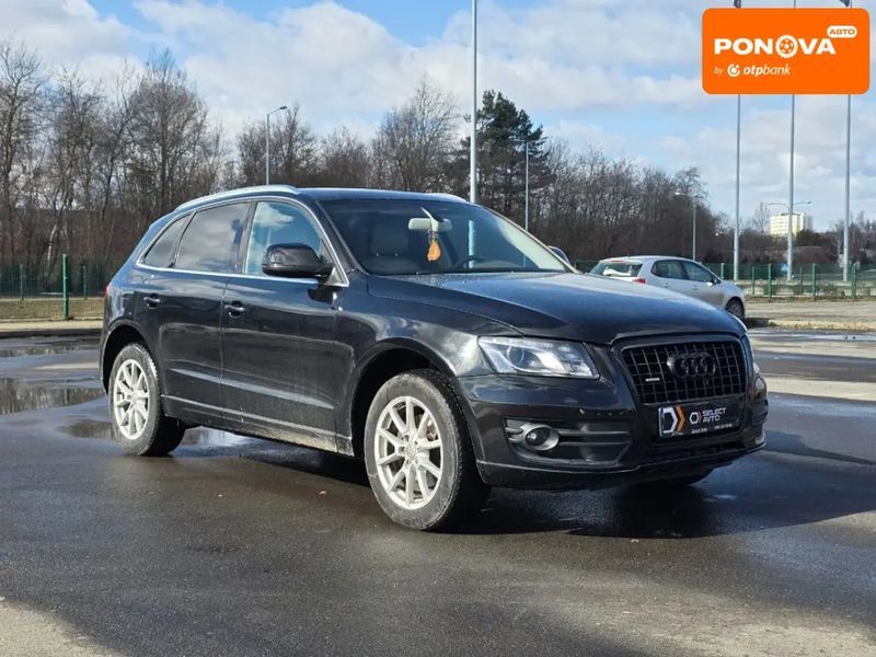 Audi Q5, 2012 р., Бензин, 213 тис. км, Позашляховик / Кросовер, Чорний, Львів AT-10411017 фото