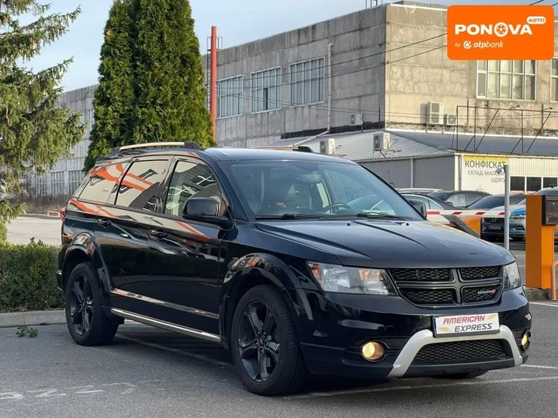 Dodge Journey, 2018 р., Газ метан / Бензин, 140 тис. км, Позашляховик / Кросовер, Чорний, Київ AT-10409516 фото