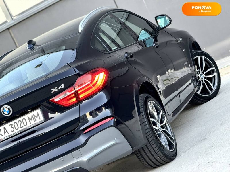 BMW X4, 2014, Бензин, 3 л., 122 тыс. км, Внедорожник / Кроссовер, Чорный, Киев 97541 фото