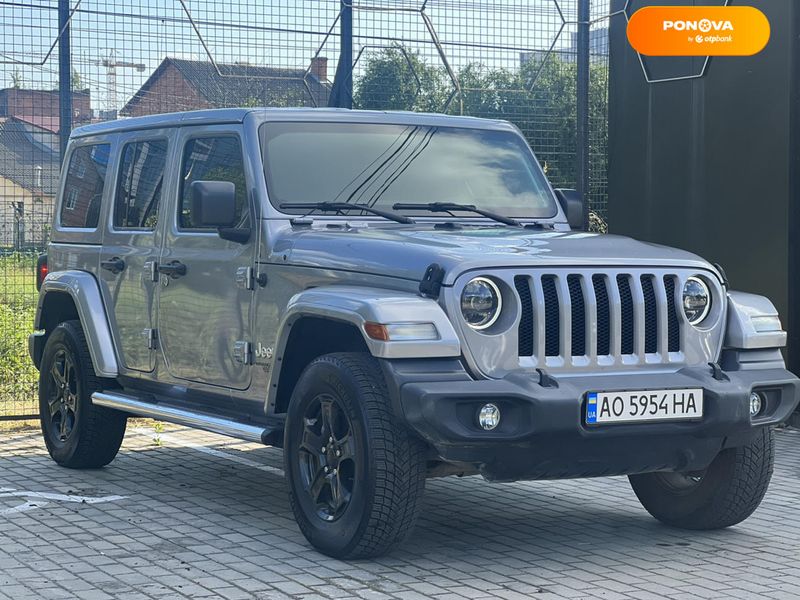 Jeep Wrangler, 2019, Бензин, 2 л., 62 тис. км, Позашляховик / Кросовер, Сірий, Львів 99258 фото