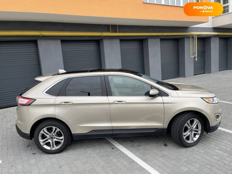 Ford Edge, 2017, Бензин, 2 л., 130 тыс. км, Внедорожник / Кроссовер, Бежевый, Винница Cars-Pr-66584 фото