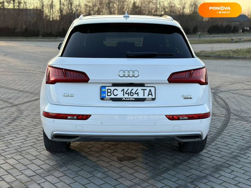 Audi Q5, 2018, Бензин, 1.98 л., 150 тис. км, Позашляховик / Кросовер, Білий, Львів Cars-Pr-66420 фото