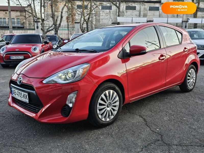 Toyota Prius, 2015, Гібрид (HEV), 1.5 л., 83 тис. км, Хетчбек, Червоний, Одеса 31905 фото