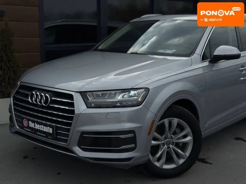 Audi Q7, 2017 р., Бензин, 149 тис. км, Позашляховик / Кросовер, Сірий, Рівне AT-10401493 фото