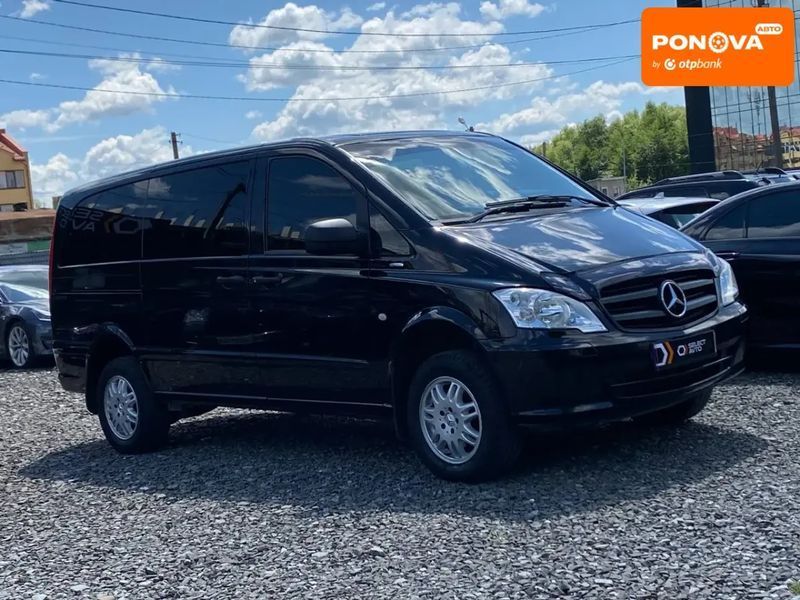 Mercedes-Benz Vito, 2011 р., Дизель, 186 тис. км, Мінівен, Чорний, Львів AT-10400362 фото
