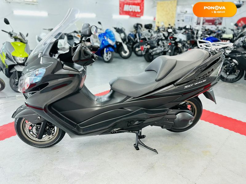 Suzuki Skywave 400, 2014, Бензин, 400 см³, 16 тис. км, Макси-скутер, Чорный, Одесса moto-199503 фото