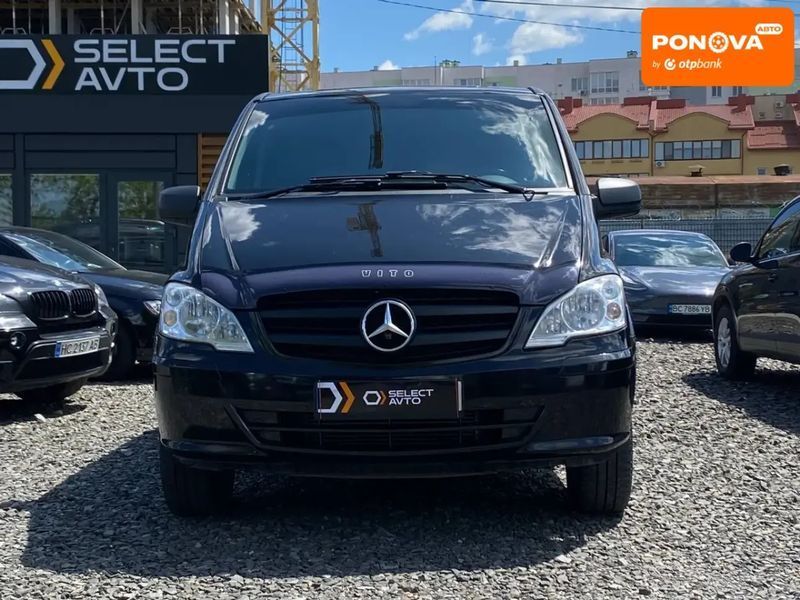 Mercedes-Benz Vito, 2011 р., Дизель, 186 тис. км, Мінівен, Чорний, Львів AT-10400362 фото