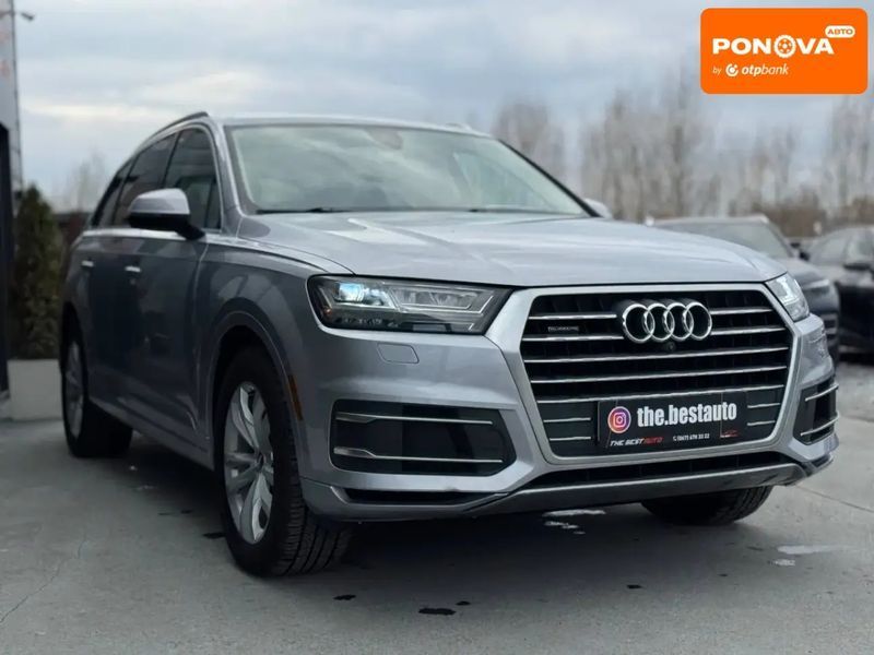 Audi Q7, 2017 р., Бензин, 149 тис. км, Позашляховик / Кросовер, Сірий, Рівне AT-10401493 фото