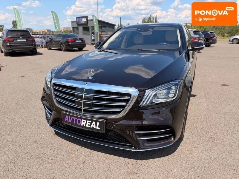 Mercedes-Benz S-Class, 2019 р., Бензин, 132 тис. км, Седан, Чорний, Кривий Ріг AT-10425915 фото