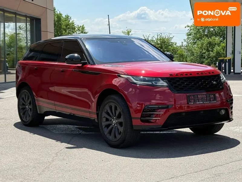 Land Rover Range Rover Velar, 2018 г., Бензин, 99 тыс. км, Внедорожник / Кроссовер, Красный, Днепр (Днепропетровск) AT-10419342 фото