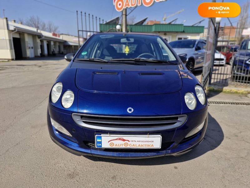 Smart Forfour, 2004, Бензин, 1.12 л., 139 тис. км, Хетчбек, Синій, Миколаїв 29743 фото