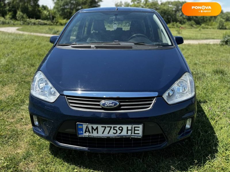 Ford Focus C-Max, 2008, Бензин, 1.8 л., 220 тис. км, Мікровен, Синій, Бердичів Cars-Pr-57811 фото