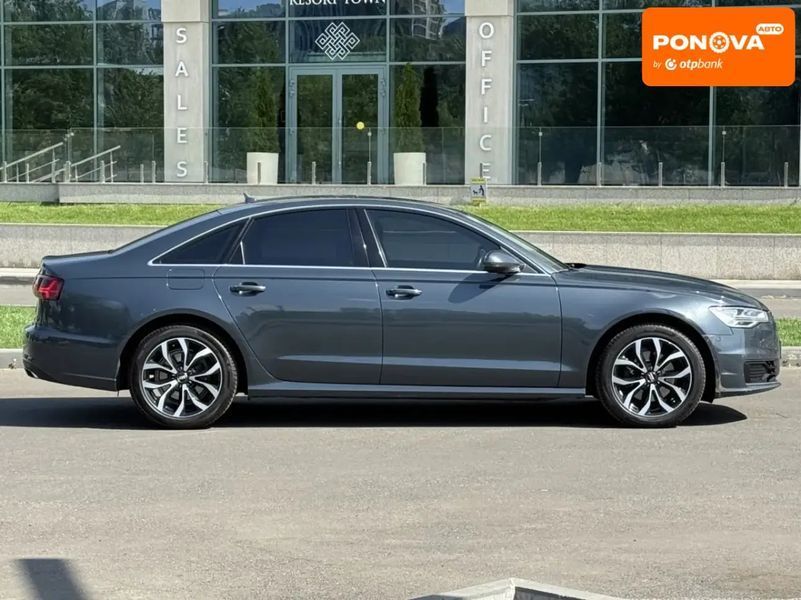 Audi A6, 2016 р., Дизель, 157 тис. км, Седан, Сірий, Дніпро (Дніпропетровськ) AT-10410947 фото