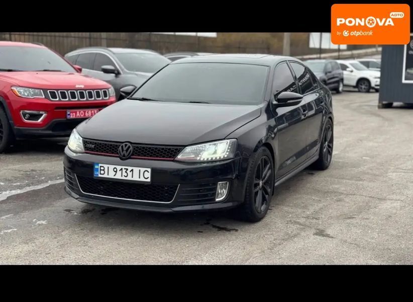 Volkswagen Jetta, 2016 р., Бензин, 175 тис. км, Седан, Чорний, Полтава AT-10410382 фото