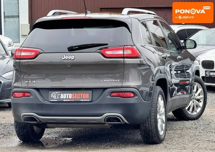 Jeep Cherokee, 2015 г., Бензин, 213 тыс. км, Внедорожник / Кроссовер, Коричневый, Харьков AT-10403334 фото