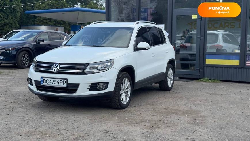 Volkswagen Tiguan, 2014, Дизель, 1.97 л., 104 тис. км, Позашляховик / Кросовер, Білий, Львів 110439 фото