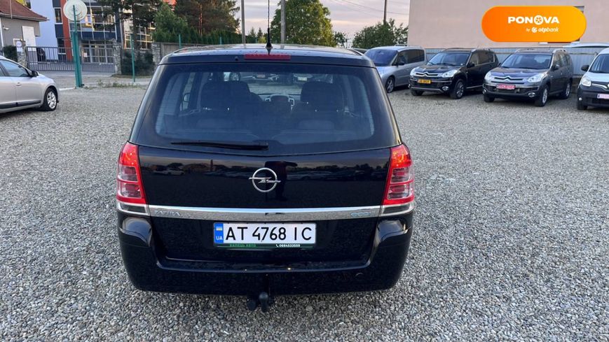 Opel Zafira, 2008, Газ пропан-бутан / Бензин, 1.6 л., 240 тис. км, Мінівен, Чорний, Калуш 103851 фото