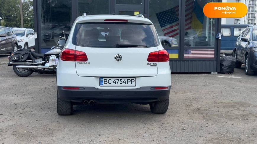 Volkswagen Tiguan, 2014, Дизель, 1.97 л., 104 тис. км, Позашляховик / Кросовер, Білий, Львів 110439 фото