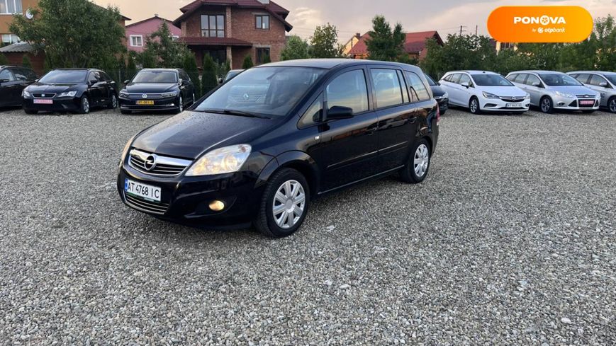 Opel Zafira, 2008, Газ пропан-бутан / Бензин, 1.6 л., 240 тис. км, Мінівен, Чорний, Калуш 103851 фото