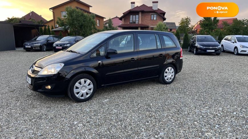 Opel Zafira, 2008, Газ пропан-бутан / Бензин, 1.6 л., 240 тис. км, Мінівен, Чорний, Калуш 103851 фото