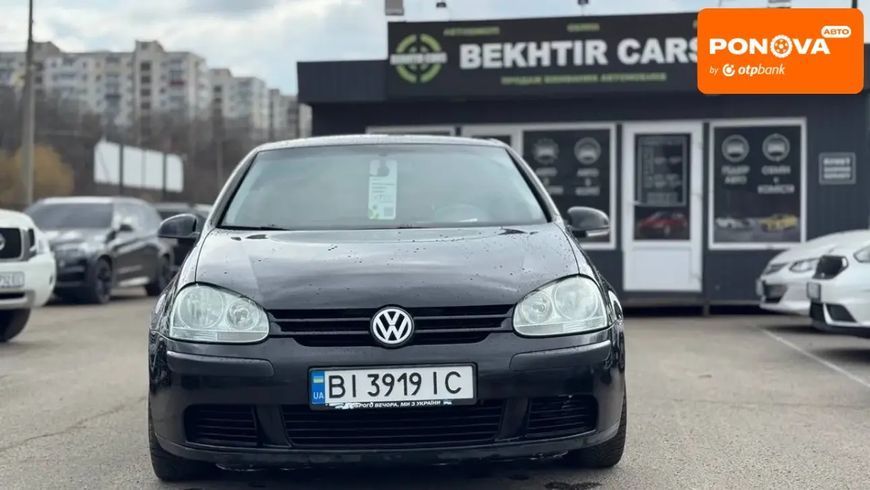 Volkswagen Golf, 2005 р., Бензин, 230 тис. км, Хетчбек, Чорний, Полтава AT-10412060 фото