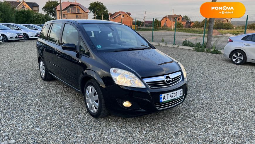 Opel Zafira, 2008, Газ пропан-бутан / Бензин, 1.6 л., 240 тис. км, Мінівен, Чорний, Калуш 103851 фото