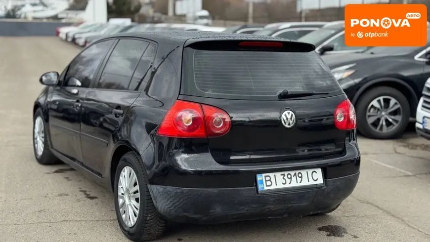 Volkswagen Golf, 2005 р., Бензин, 230 тис. км, Хетчбек, Чорний, Полтава AT-10412060 фото