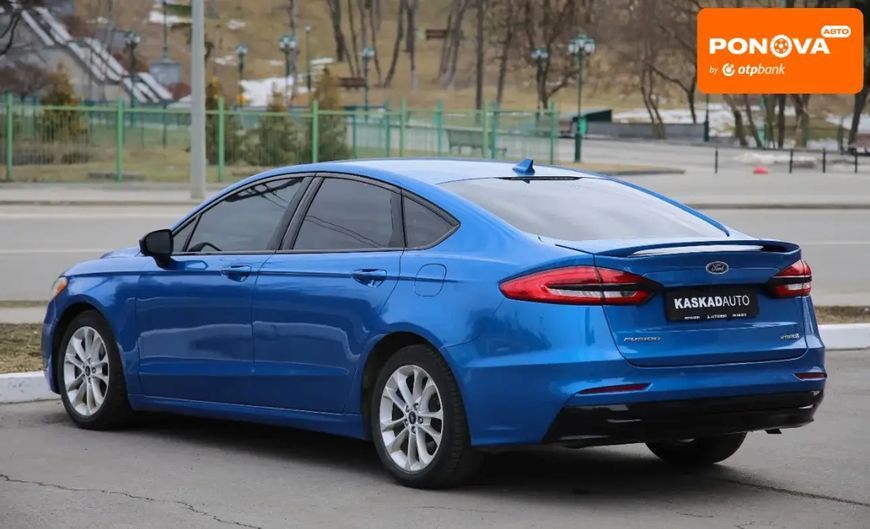 Ford Fusion, 2019 р., Гібрид (HEV), 135 тис. км, Седан, Синій, Харків AT-10411550 фото