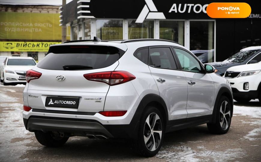 Hyundai Tucson, 2015, Бензин, 1.59 л., 18 тис. км, Позашляховик / Кросовер, Сірий, Харків 12956 фото