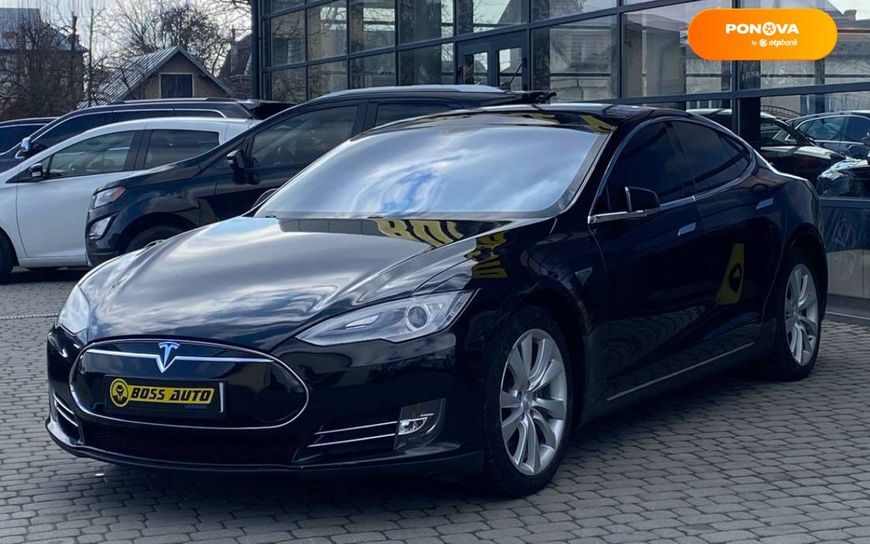 Tesla Model S, 2014, Електро, 159 тис. км, Ліфтбек, Чорний, Івано-Франківськ 30014 фото