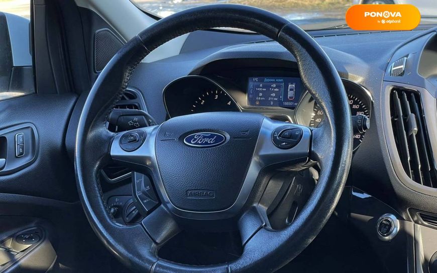 Ford Kuga, 2014, Дизель, 2 л., 186 тис. км, Позашляховик / Кросовер, Білий, Стрий 12908 фото