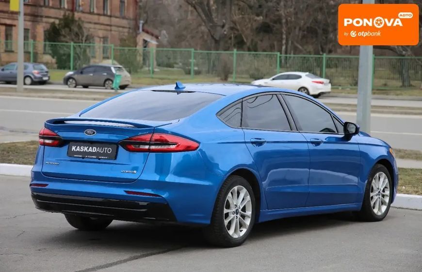 Ford Fusion, 2019 р., Гібрид (HEV), 135 тис. км, Седан, Синій, Харків AT-10411550 фото
