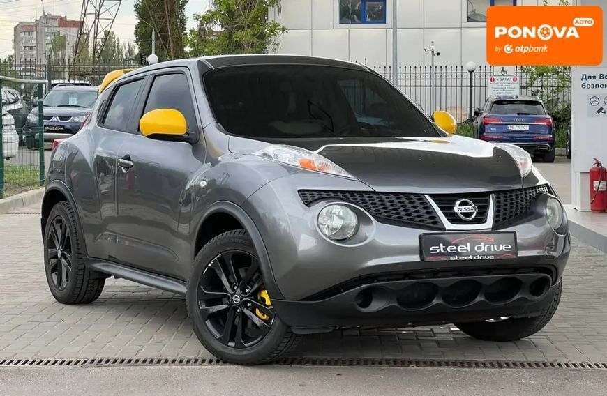 Nissan Juke, 2013 р., Бензин, 170 тис. км, Позашляховик / Кросовер, Сірий, Миколаїв AT-10417761 фото
