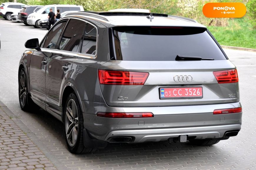 Audi Q7, 2016, Бензин, 3 л., 250 тис. км, Позашляховик / Кросовер, Сірий, Львів 42673 фото