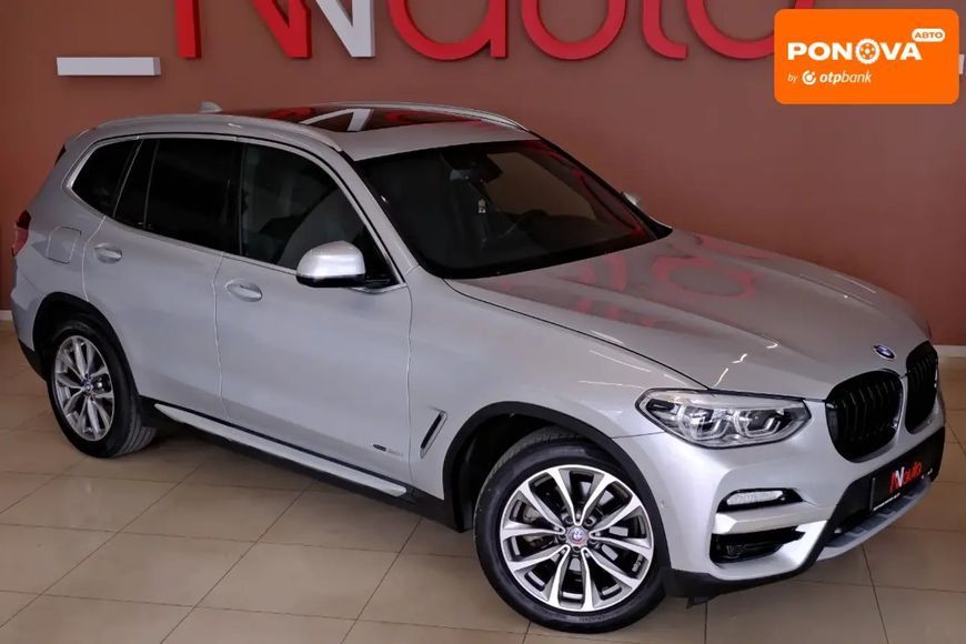 BMW X3, 2018 р., Бензин, 178 тис. км, Позашляховик / Кросовер, Сірий, Одеса AT-10416935 фото
