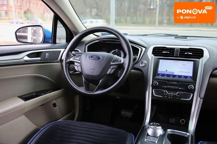 Ford Fusion, 2019 р., Гібрид (HEV), 135 тис. км, Седан, Синій, Харків AT-10411550 фото