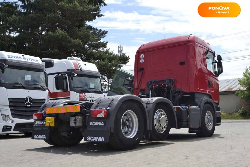 Scania R 450, 2014, Дизель, 12.7 л., 810 тыс. км, Тягач, Красный, Хуст 45257 фото